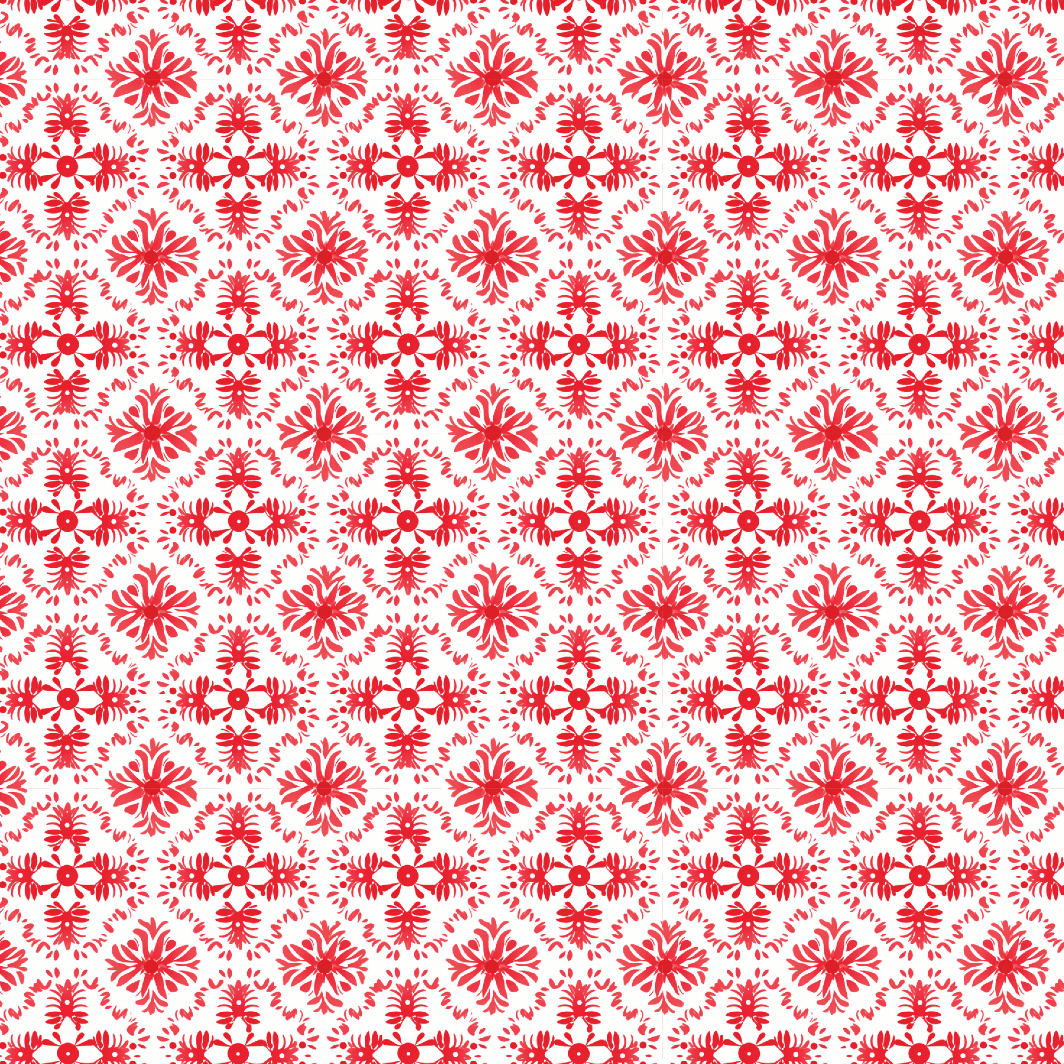 P1202 | Red Lotus 2 Pattern Acrylic Sheets - CMB Pattern Acrylic